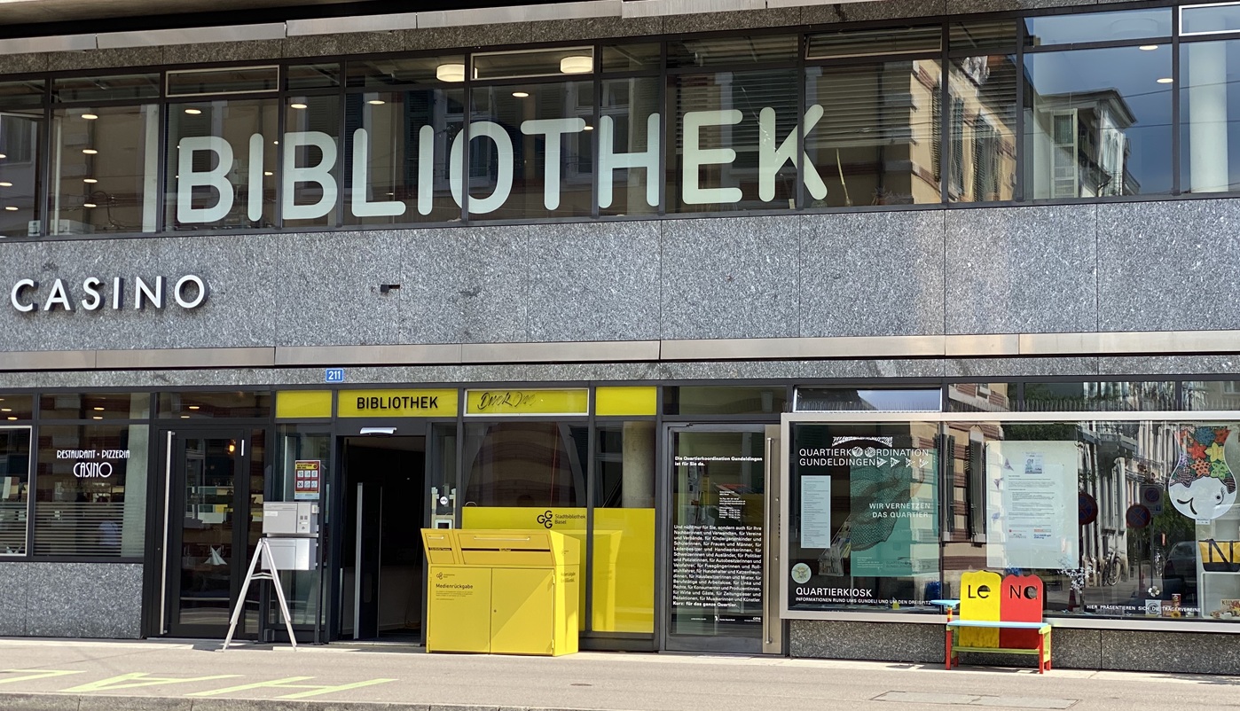 Casino-Bibliothek im Quartier Gundeldingerfeld